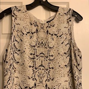 Snake print blouse